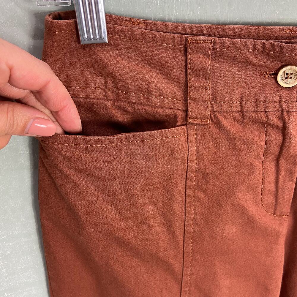 Dolce & Gabbana Casual Pants Size 26 US 40 IT Rust Orange‎ Cropped Straight - Picture 10 of 12